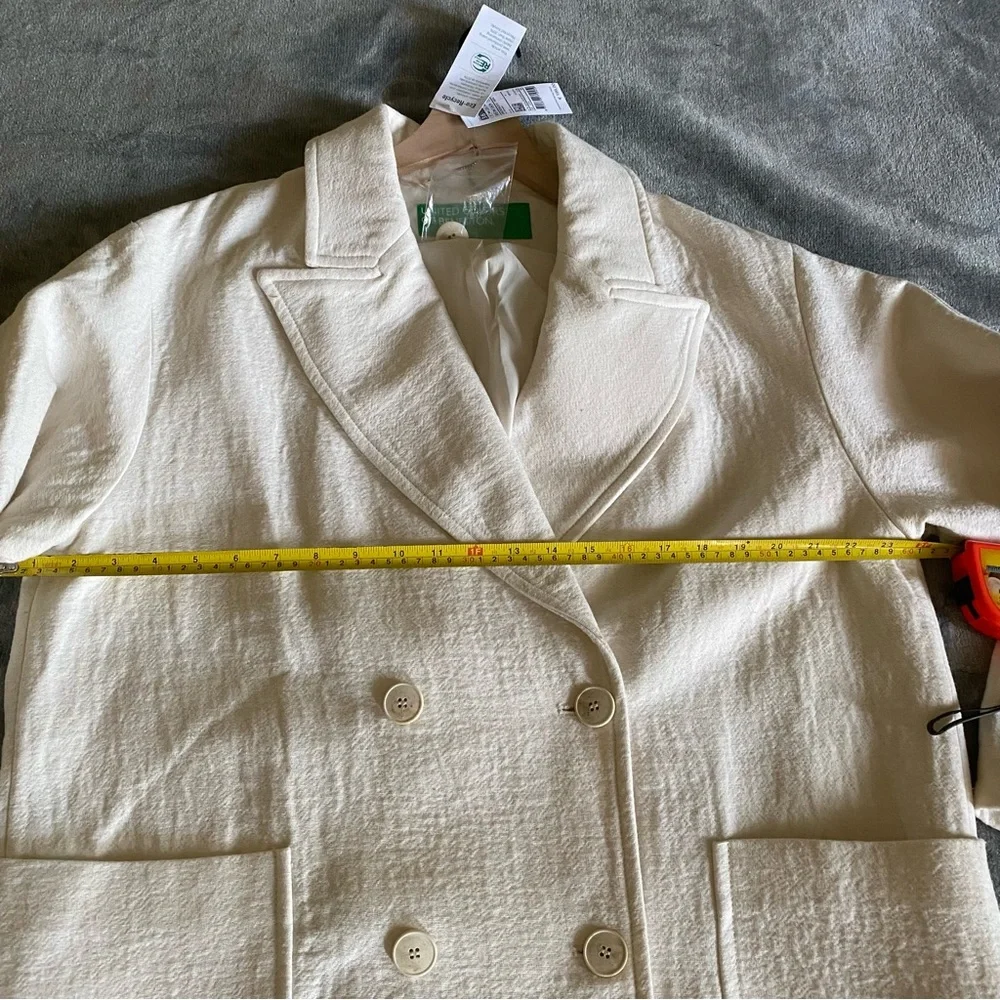 UNITED COLORS OF BENETTON COAT SZ 4US - Picture 8 of 14